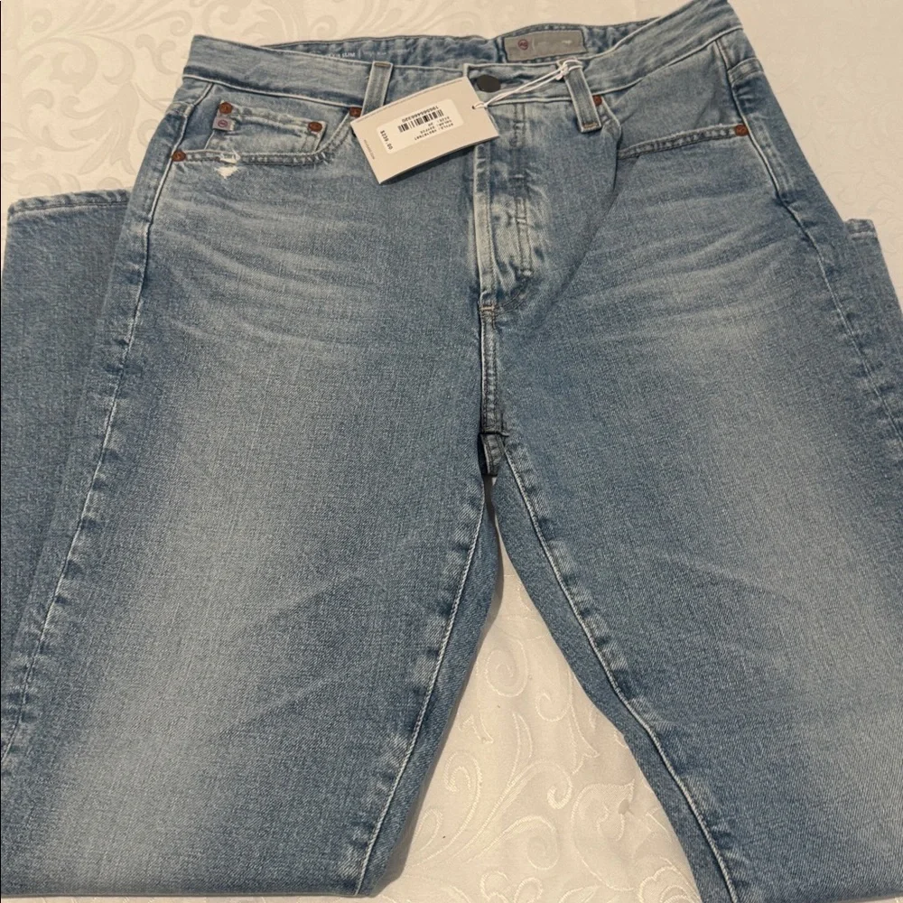 🎉HP🎉AG Hi-Rise Straight Leg Jeans. Ladies 30 - Picture 9 of 16